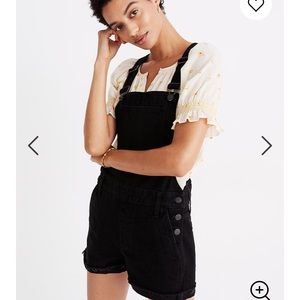 Madewell Adirondack Short Overalls XL